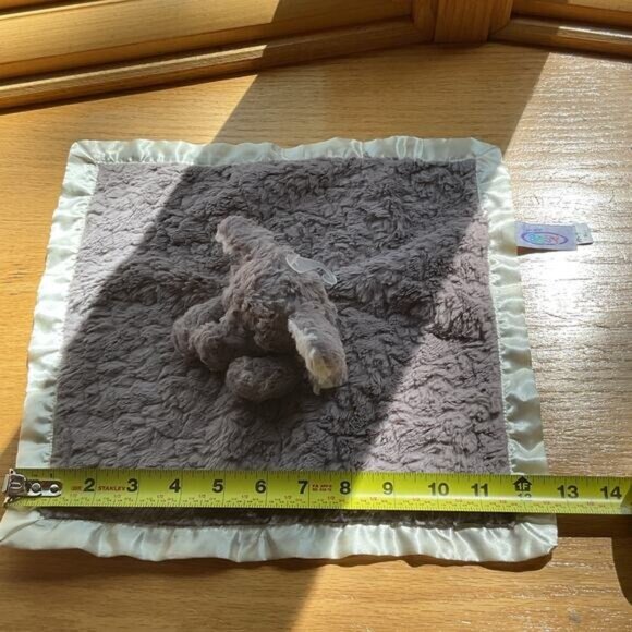 Mary Meyer Baby Elephant Lovey Security Blanket Plush Stuffed - Picture 8 of 9